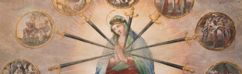 Como rezar a Coroa de Nossa Senhora das Dores